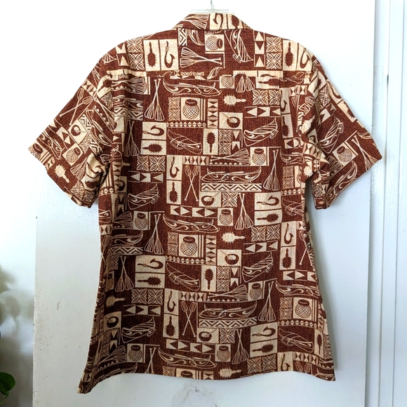 RJC men's button down Hawaiian shirt - Picture 2 of 5